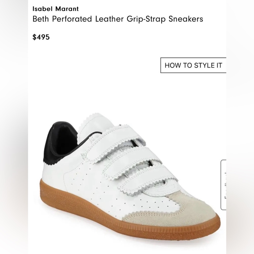 ISABEL MARANT NEW! beth sneaker size 39